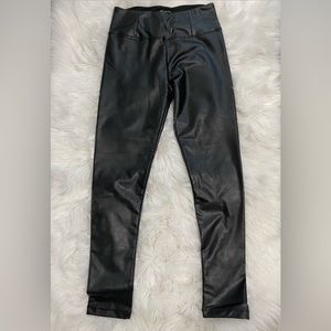 🔥Shinestar Faux🔥Leather Leggings Sz M